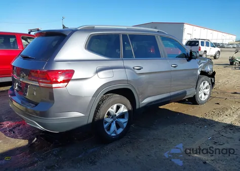 2018 Volkswagen Atlas 3.6L V6 Se from USA, damaged, VIN 1V2CR2CAXJC526492